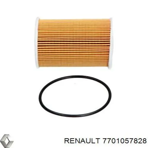 Масляный фильтр 7701057828 Renault (RVI)