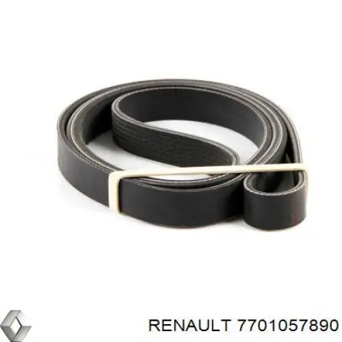 Клиновый ремень Renault (RVI) 7701057890 цена, от 19.13 USD