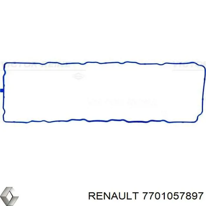 Прокладка клапанной крышки двигателя Renault (RVI) 7701057897