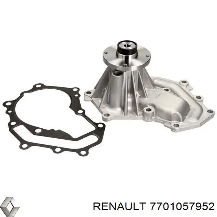 Помпа охлаждения Renault (RVI) 7701057952 цена, от 79.99 USD