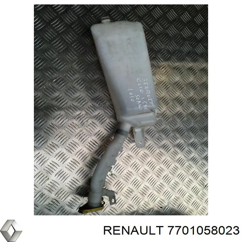 Tanque de fluido para lavador de vidro para Renault Modus (JP0)
