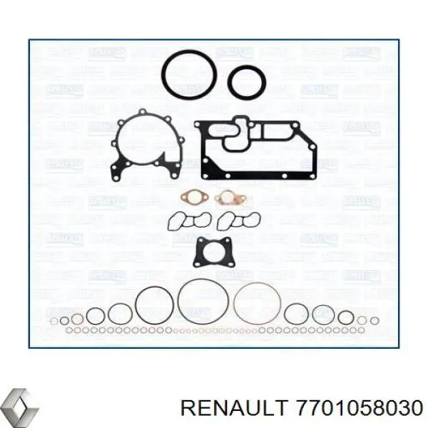 Прокладка ГБЦ 7701058030 Renault (RVI)