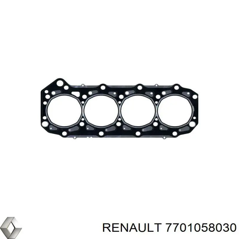 Прокладка ГБЦ 7701058030 Renault (RVI)