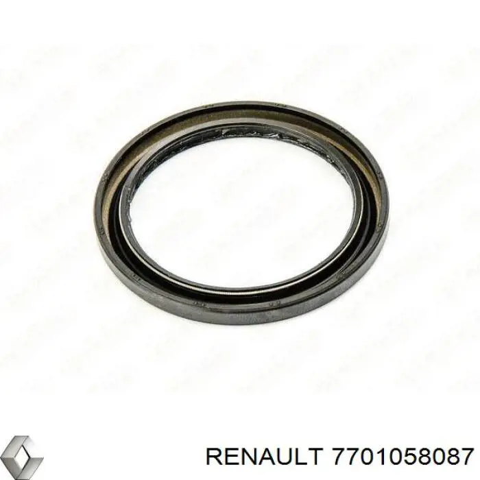 Сальник коленчатого вала Renault (RVI) 7701058087 цена, от 9.80 USD