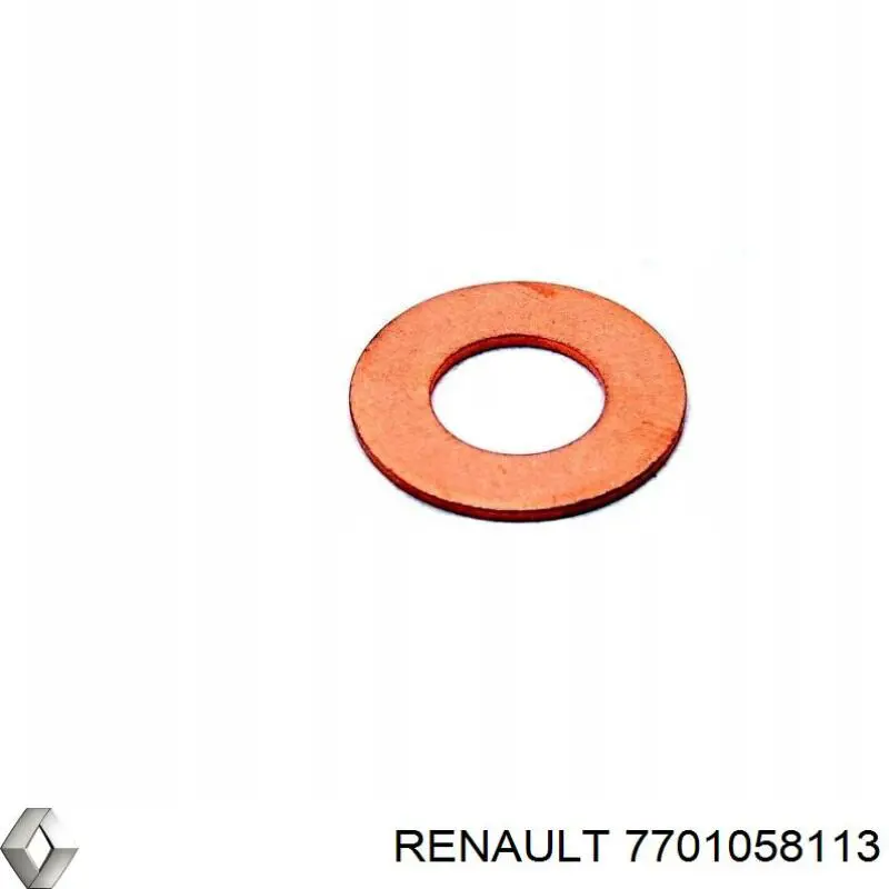 Кільце форсунки інжектора, посадочне 7701058113 Renault (RVI)