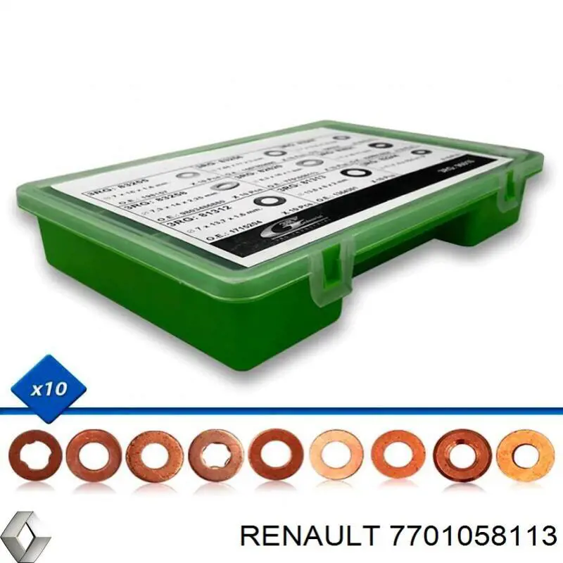 Купить 7701058113 Renault (RVI) Кольцо инжектора