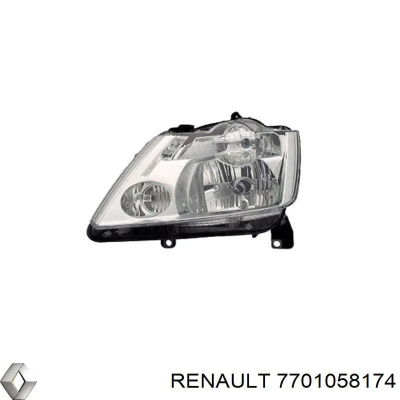 7701058174 Renault (RVI) фара левая