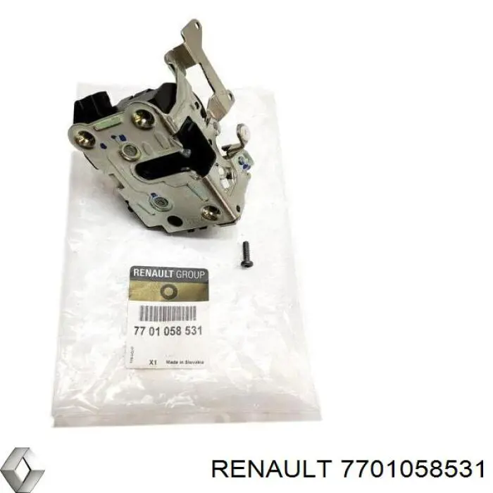 Внутренний дверной замок на Renault Twingo I C06