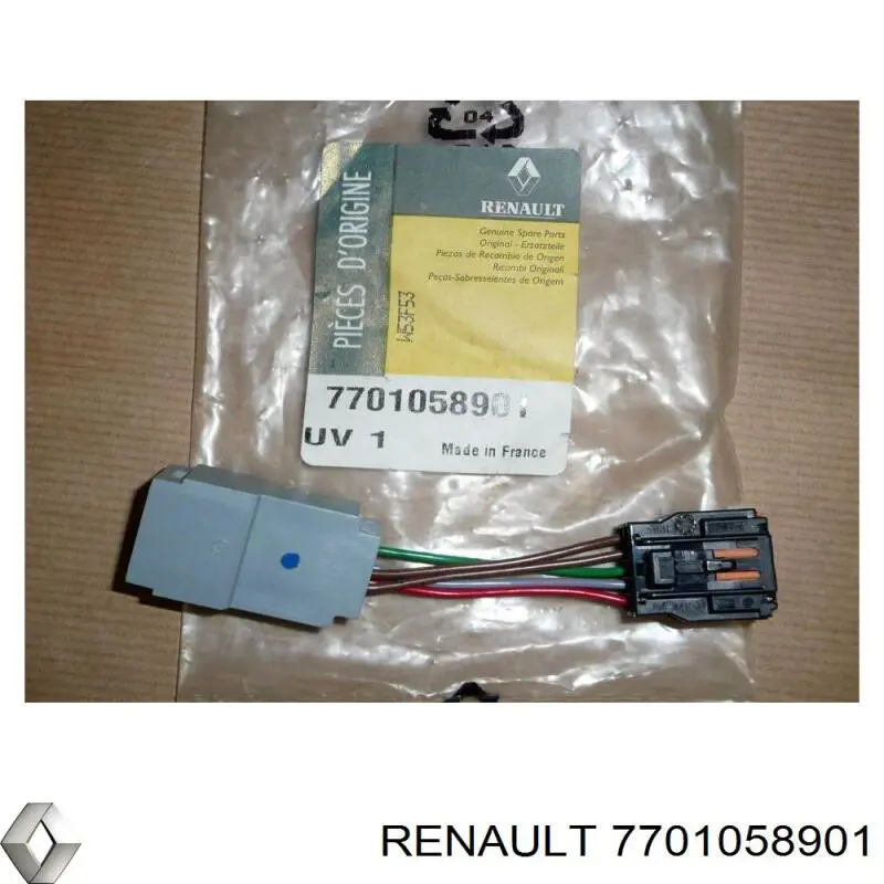 Правое боковое зеркало 7701058901 Renault (RVI)