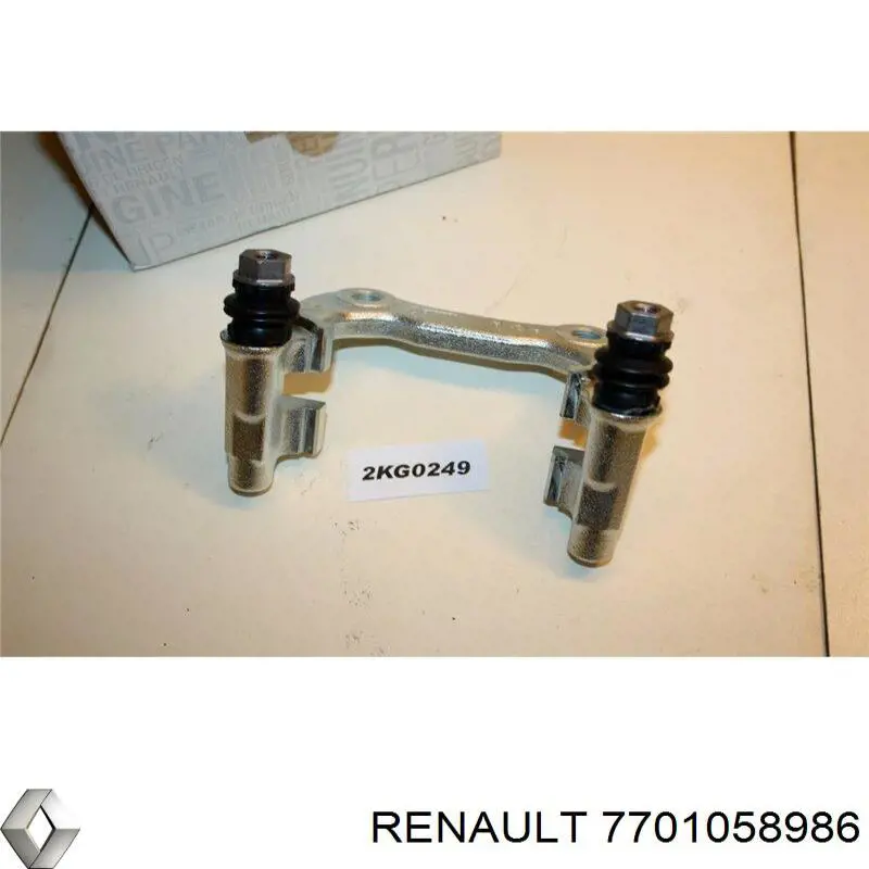 Купить 7701058986 Renault (RVI) Скоба заднего суппорта