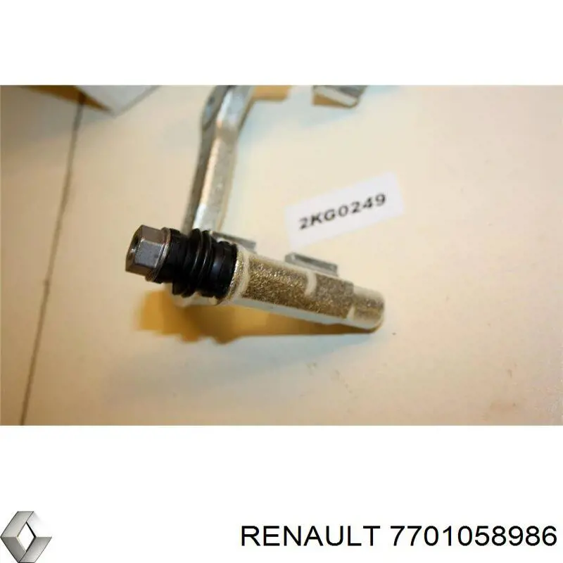 Скоба тормозного суппорта заднего Renault (RVI) 7701058986 цена, от 23.58 USD