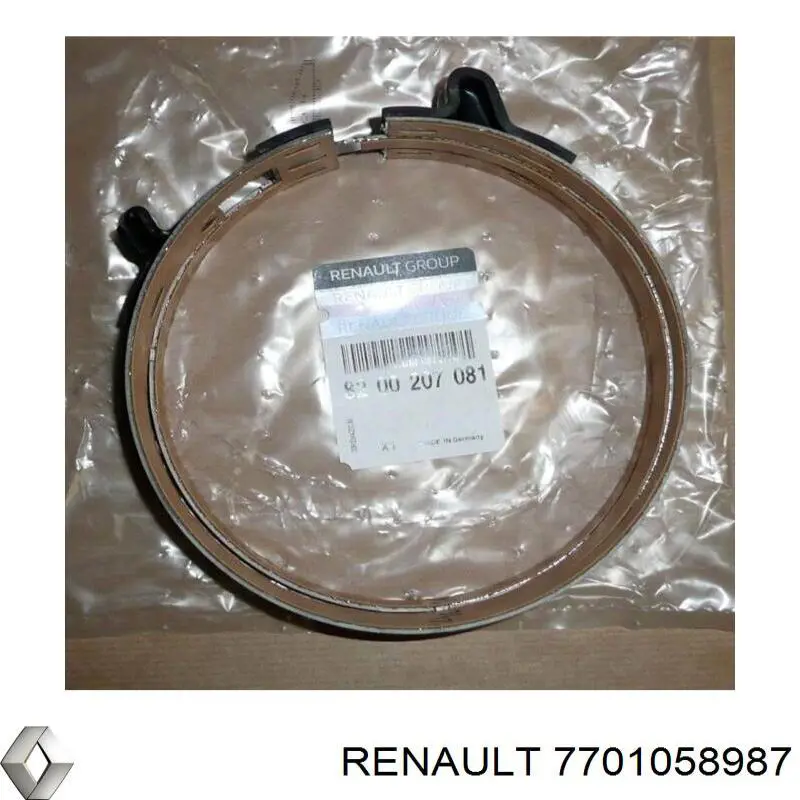Купить 7701058987 Renault (RVI) Скоба заднего суппорта