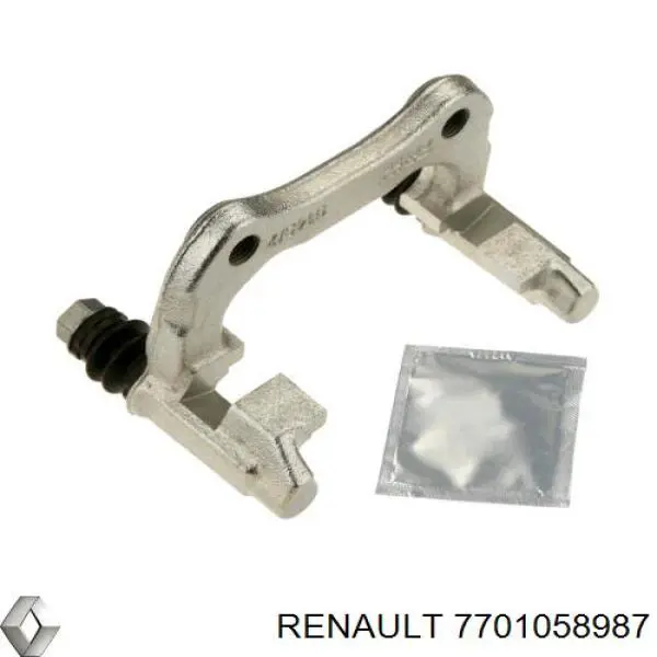 Скоба тормозного суппорта заднего Renault (RVI) 7701058987 цена, от 23.72 USD