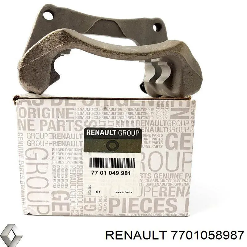 Купить 7701058987 Renault (RVI) Скоба заднего суппорта