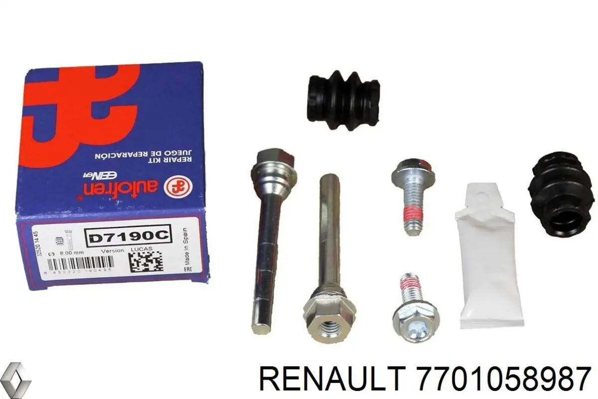 Скоба тормозного суппорта заднего Renault (RVI) 7701058987 цена, от 23.72 USD