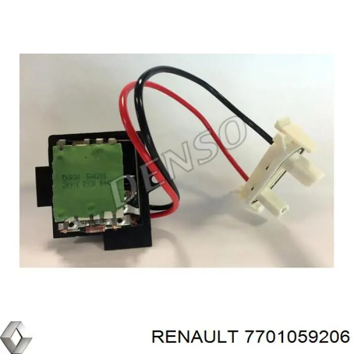 7701059206 Renault (RVI) resistor (resistência de ventilador de forno (de aquecedor de salão))