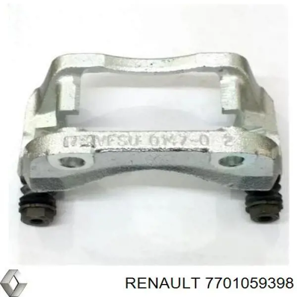 7701059398 Renault (RVI) скоба тормозного суппорта переднего