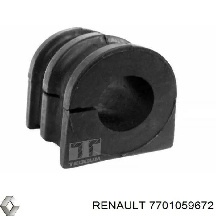 Втулка переднего стабилизатора Renault (RVI) 7701059672 цена, от 15.22 USD