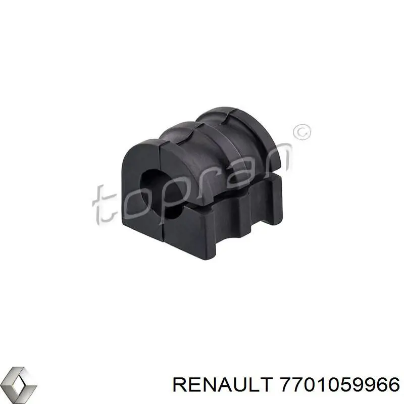 Втулка стабилизатора переднего 7701059966 Renault (RVI)