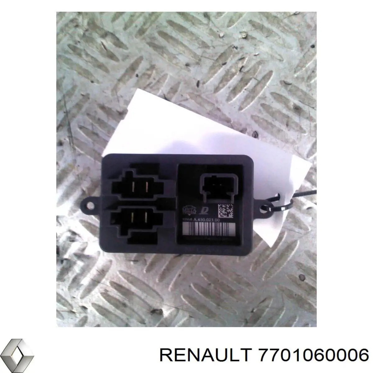 Электроподогреватель воздуха системы отопления салона Renault (RVI) 7701060006