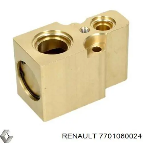 Клапан TRV кондиционера 7701060024 Renault (RVI)