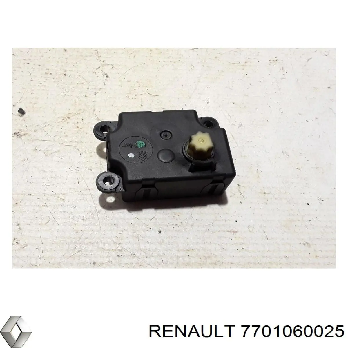 Мотор заслонки рециркуляции воздуха 7701060025 Renault (RVI)