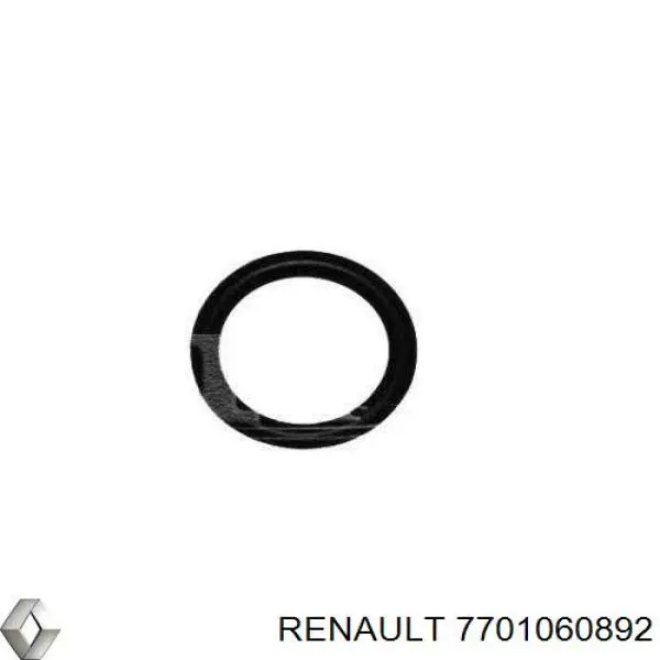 Прокладка шланга отвода масла от турбины Renault (RVI) 7701060892