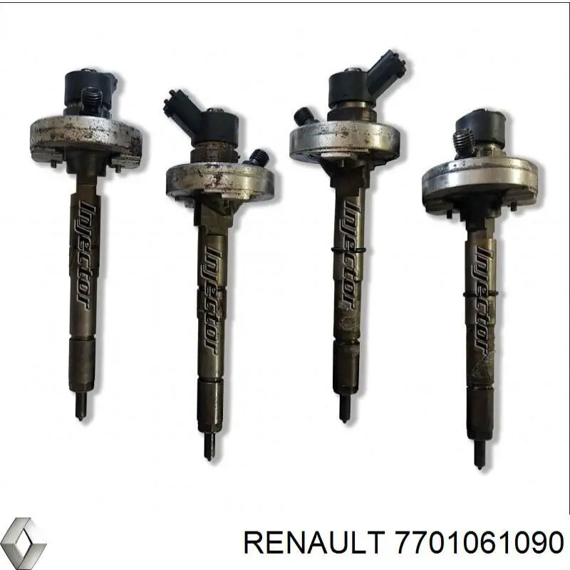 7701058110 Renault (RVI) injetor de injeção de combustível