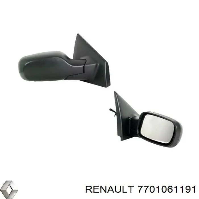 7701061191 Renault (RVI) зеркало заднего вида правое