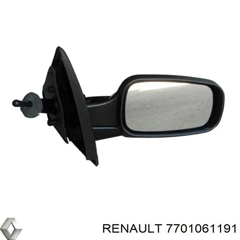 Наружное зеркало правое Renault (RVI) 7701061191 цена, от 33.49 USD