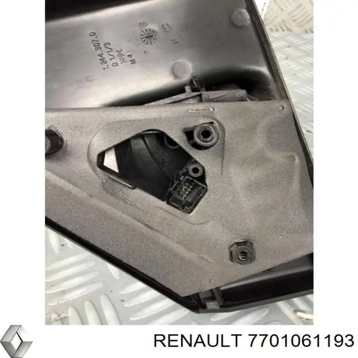Наружное зеркало правое Renault (RVI) 7701061193 цена, от 49.35 USD