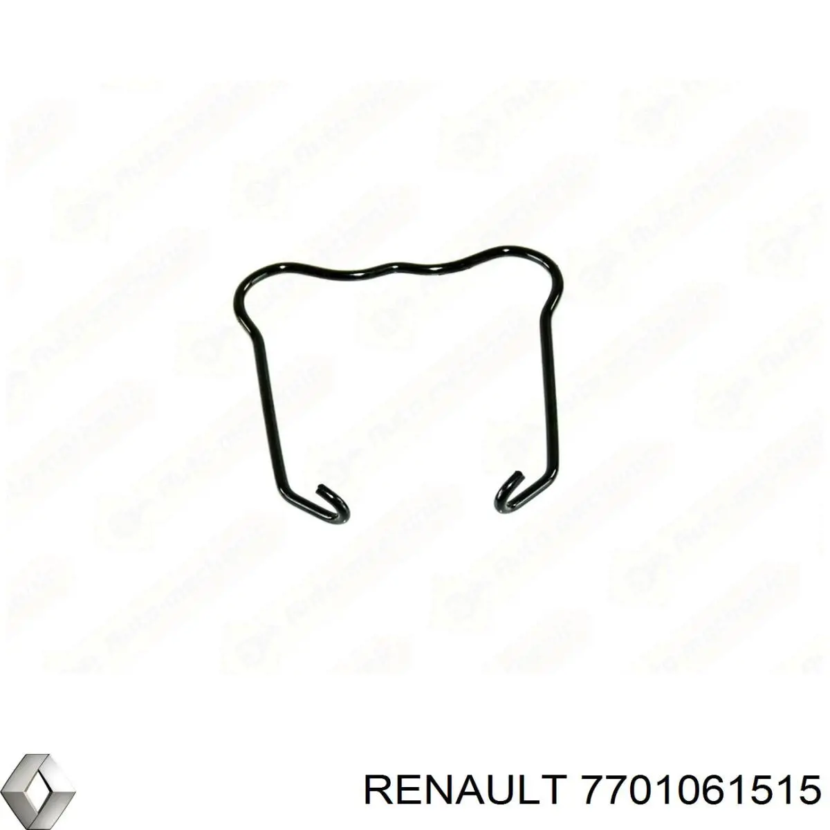Скоба патрубка интеркуллера Renault (RVI) 7701061515