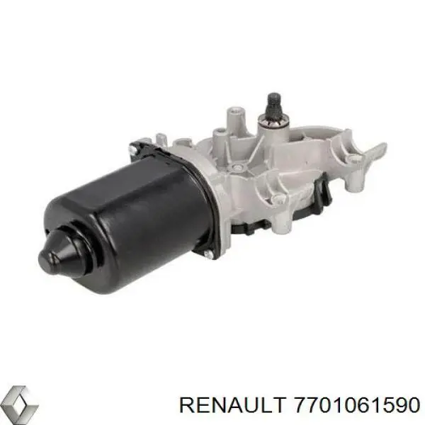 Motor del limpiaparabrisas del parabrisas 7701061590 Renault (RVI)