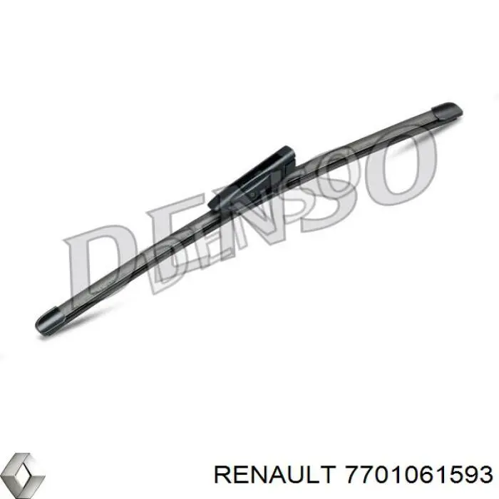 Juego de limpiaparabrisas de luna delantera, 2 piezas 7701061593 Renault (RVI)