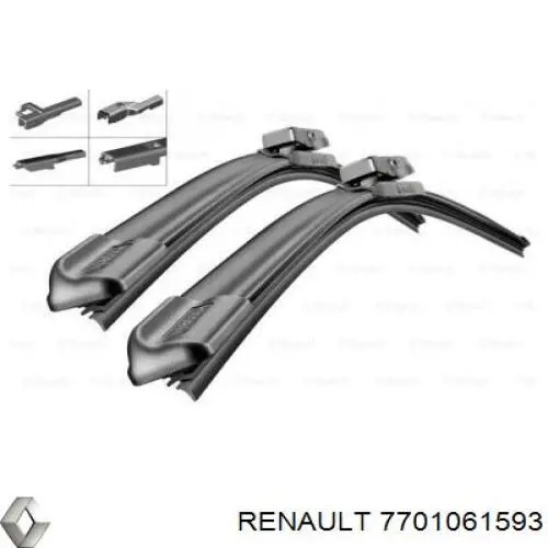 Дворники Renault (RVI) 7701061593 цена, от 18.99 USD