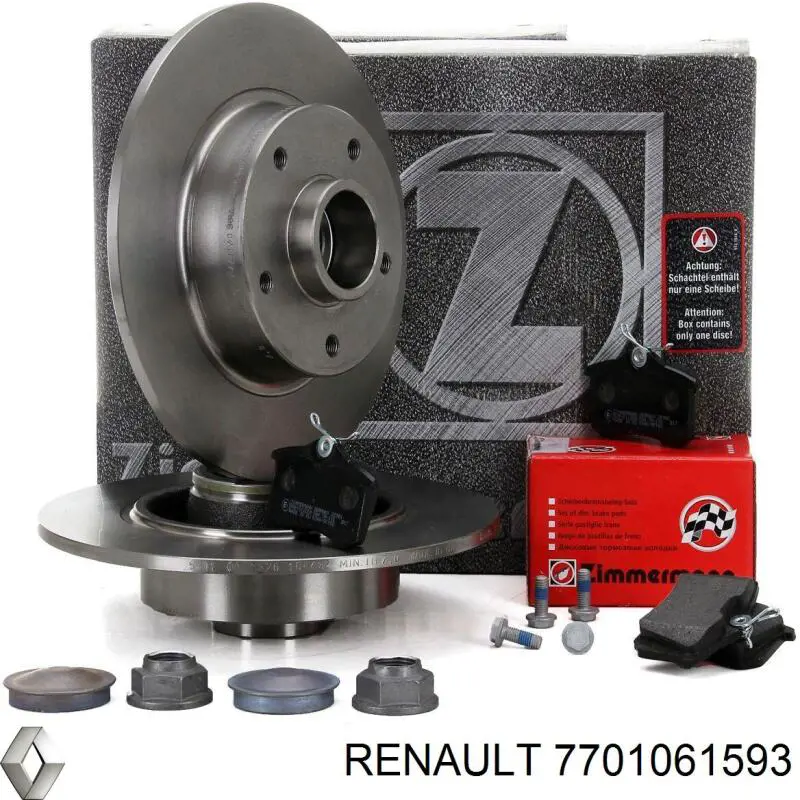 7701061593 Renault (RVI) Щетки лобового стекла