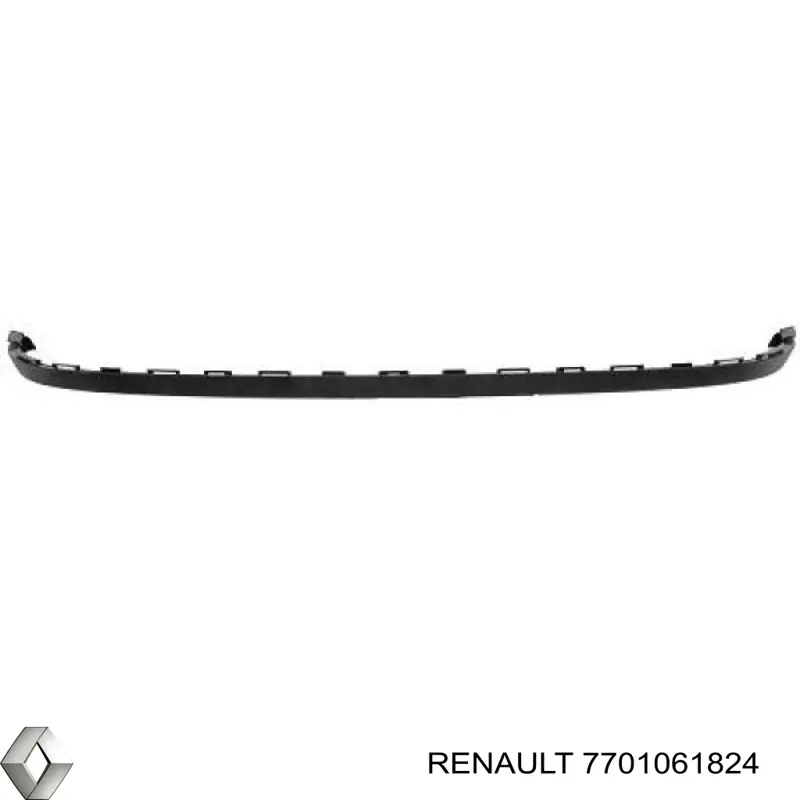 Спойлер переднего бампера 7701061824 Renault (RVI)