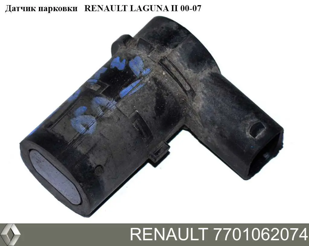 7701062074 Renault (RVI) sensor traseiro de sinalização de estacionamento (sensor de estacionamento)