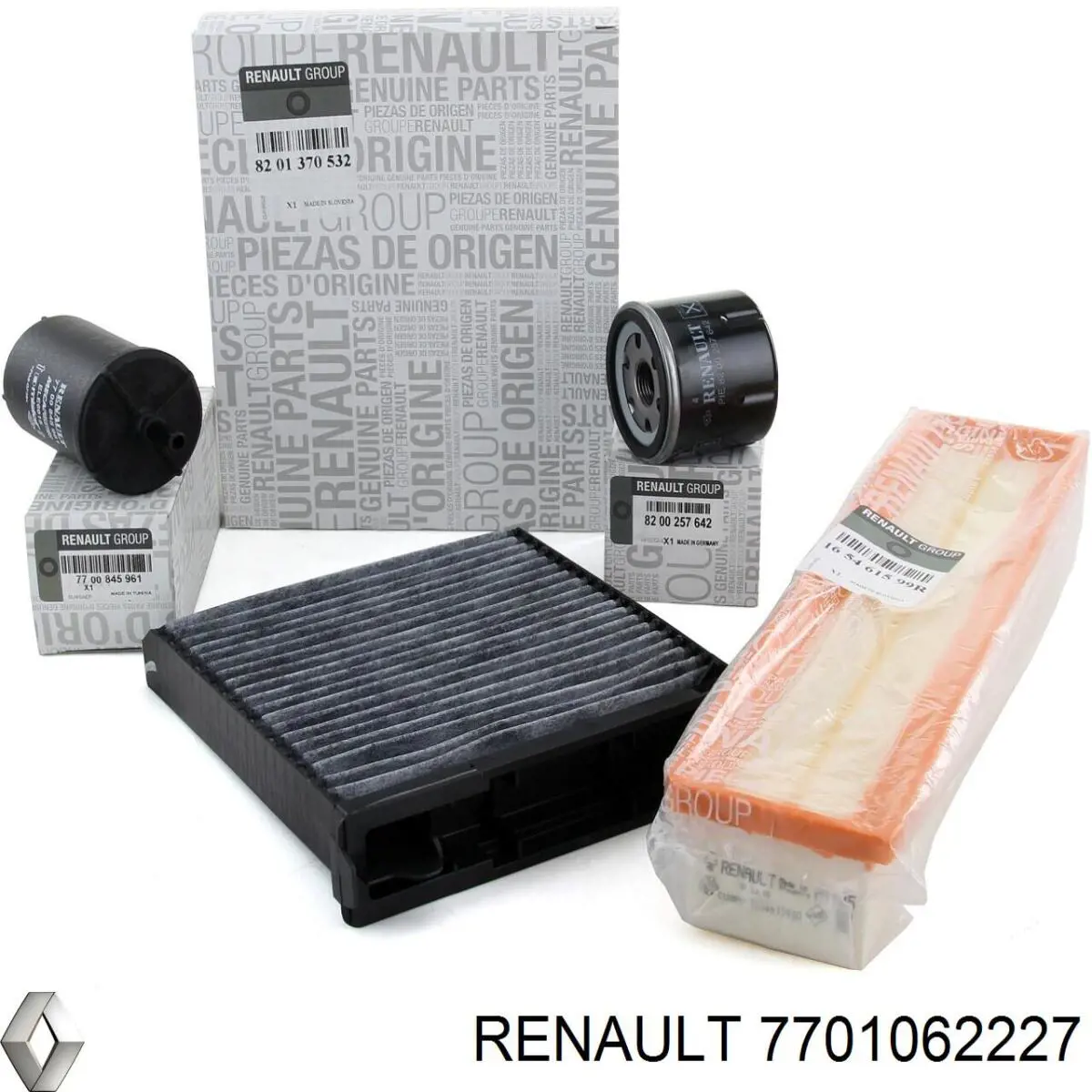 Купить 7701062227 Renault (RVI) Фильтр салона угольный