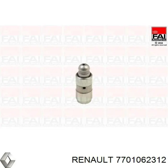 Толкатель клапана гидравлический Renault (RVI) 7701062312 цена, от 5.51 USD
