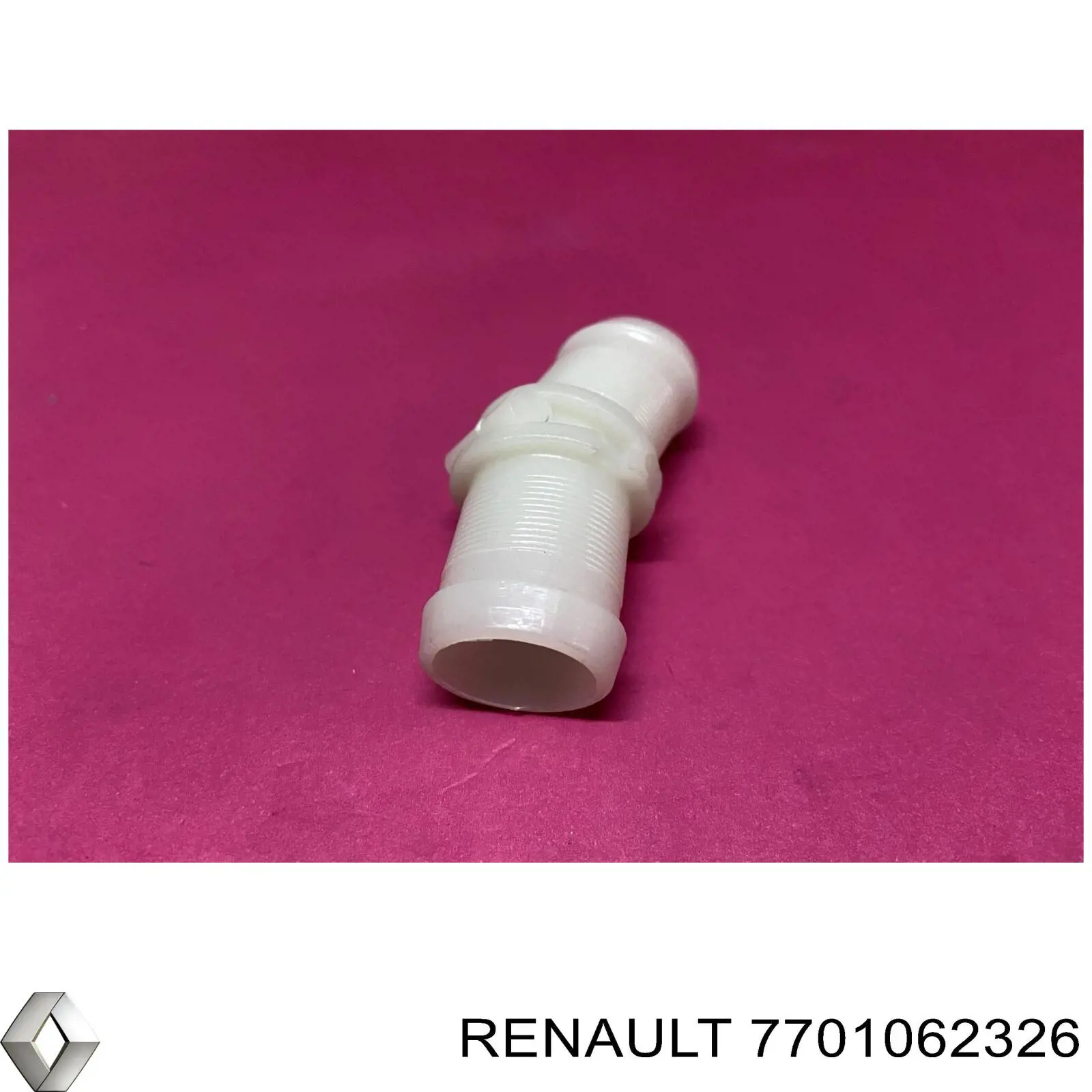 7701062326 Renault (RVI) шланг (патрубок системы охлаждения)