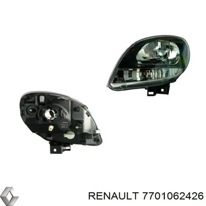 Купить 7701062426 Renault (RVI) Фара левая передняя