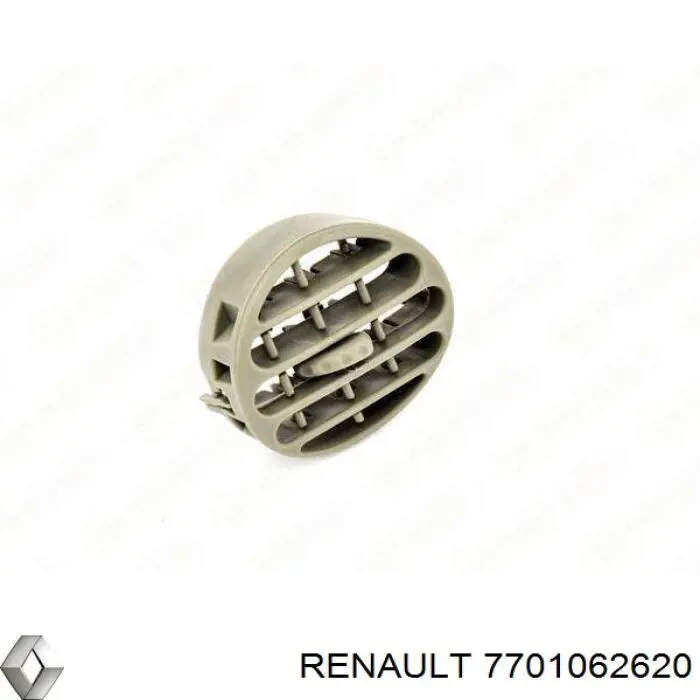 7701062620 Renault (RVI) решетка вентиляции салона на "торпедо"