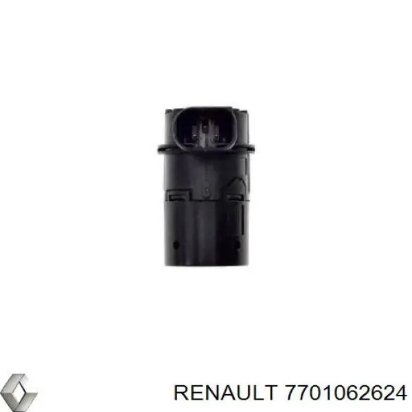 7701062624 Renault (RVI) sensor traseiro de sinalização de estacionamento (sensor de estacionamento)