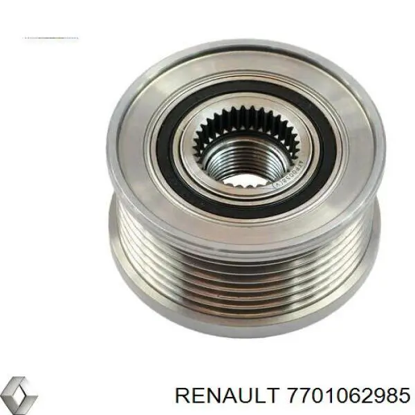 7701062985 Renault (RVI) Обгонная муфта генератора