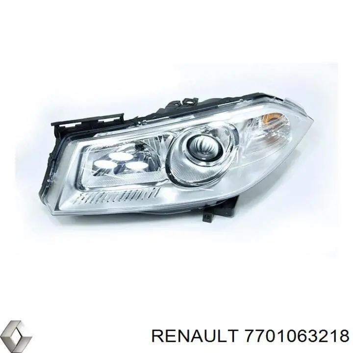 Фара левая Renault (RVI) 7701063218 цена, от 99.55 USD