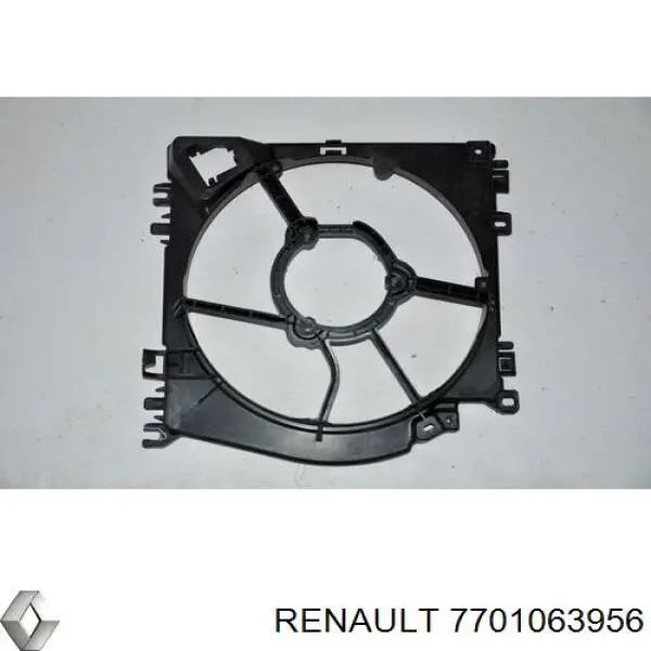 7701063956 Renault (RVI) электровентилятор охлаждения в сборе (мотор+крыльчатка)