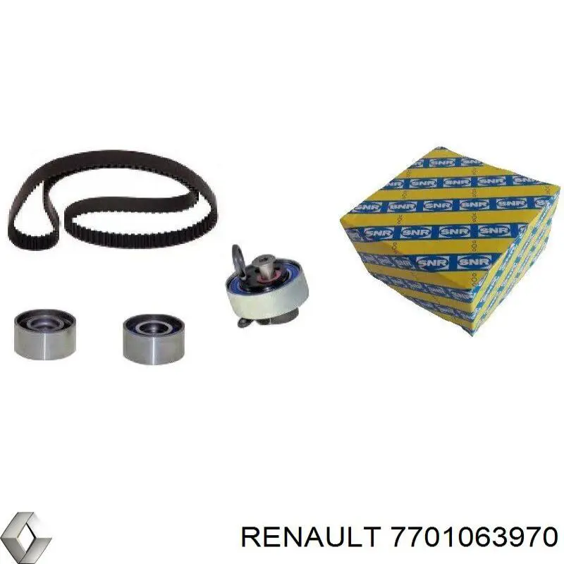 Обводной ролик ремня ГРМ Renault (RVI) 7701063970 цена, от 17.78 USD