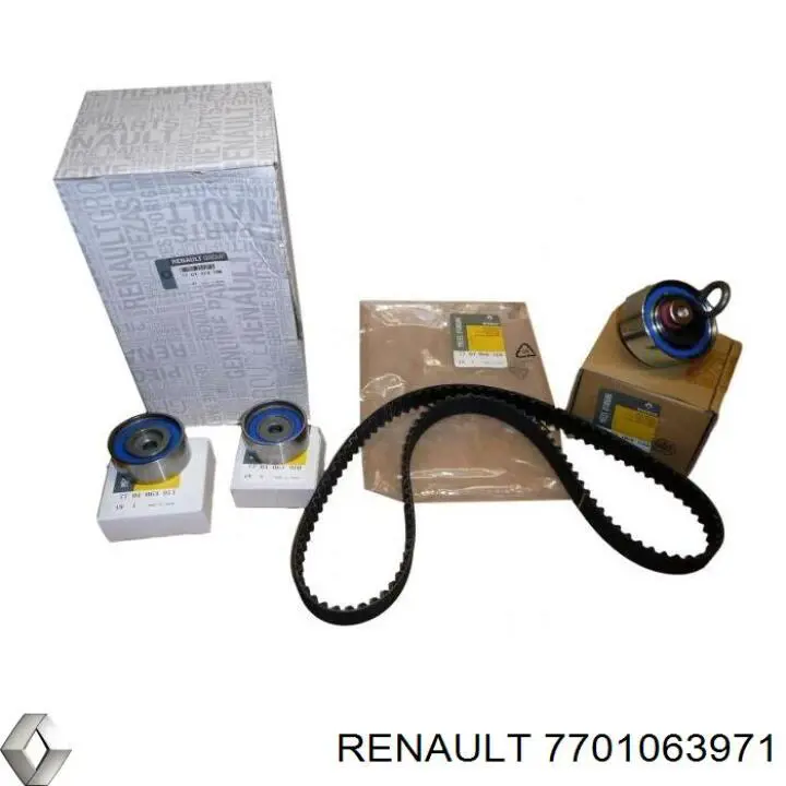 7701063971 Renault (RVI) ролик грм