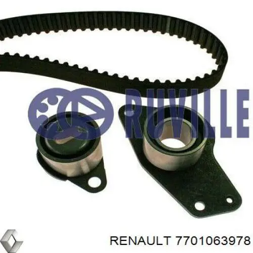 Зубчатый ремень Renault (RVI) 7701063978 цена, от 22.30 USD